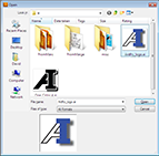 Thumbnails of AI and EPS files in Illustrator's File Open Dialog Box