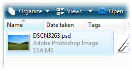 cropped PSD thumbnail in Windows Explorer